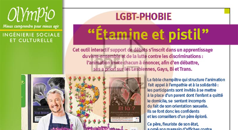 LGBT-phobie "Etamine et Pistil"