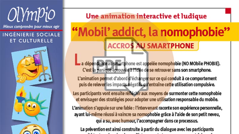 Mobil’addict, la nomophobie